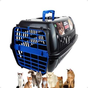 Imagem de Caixa De Transporte Para Cães E Gatos Premium De Viagem N2 - Brinqpet,