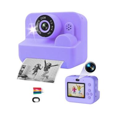 Imagem de Câmera Instantânea Para Crianças De 3 a 12 Anos Com MP3 E Jogos, Câmer