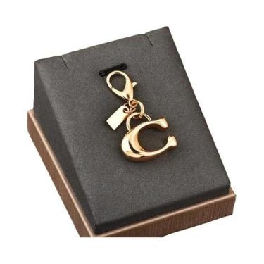 Imagem de Chaveiros Longos Femininos De Urso Dourado Fofo Y2k Com Coração E Letr