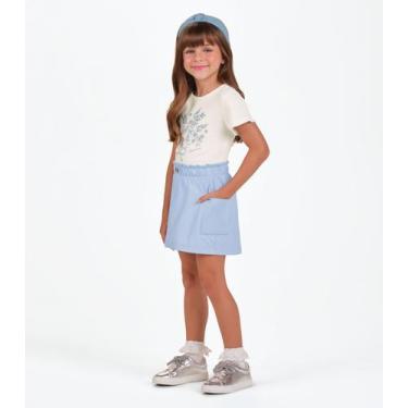 Imagem de Blusa Infantil Canelada Trick Nick Bege, 6, Bege