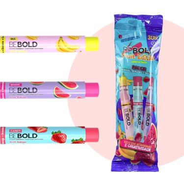 Imagem de Marca-texto Newpen Bebold Fruit Edition com Aroma de Frutas e Ponta Durável Pacote com...