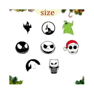 Imagem de Conjunto De 24 Enfeites Pendurados De Natal Sonhadores Para Decoração 