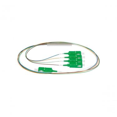 Imagem de Splitter Óptico Conectorizado XFS 142 PLC 1x4 SC-APC para Divisão de Sinal em Redes PON...