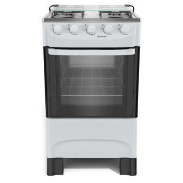 Imagem de Fogão Mueller 4 Bocas Branco MFI4BA - Bivolt