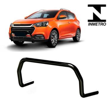 Imagem de Quebra Mato JAC T40 2017 2018 2019 2020 sem chapa Preto - CCF