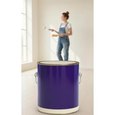 Imagem de 2x Tinta Acrílica Antimofo 3,6L Cor Cromio: Rende + Fácil - Congratula