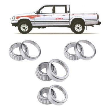 Imagem de Rolamentos Diferencial Dianteiro Mazda B2200 B2500 4x4 - AD Parts