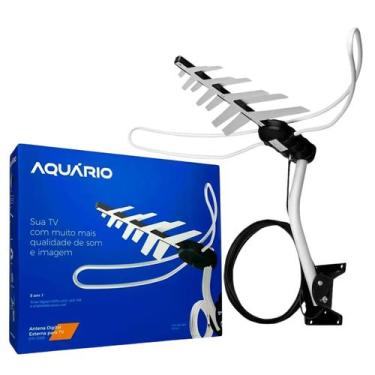 Imagem de Kit Antena Externa Digital Aquário Dtv3000 Com Acessórios