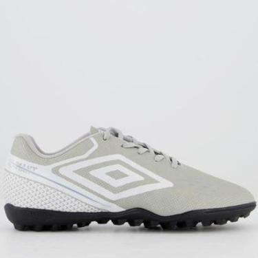 Imagem de Chuteira Umbro Adamant Top Speed Society Juvenil Cinza-Unissex