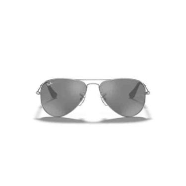 Imagem de Óculos de Sol Ray Ban Aviator Infantil Prata 0RJ9506S2126G50-Unissex