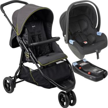 Imagem de Carrinho de Bebe Bebe Conforto Base Burigotto CR3 G22 Gray Neon