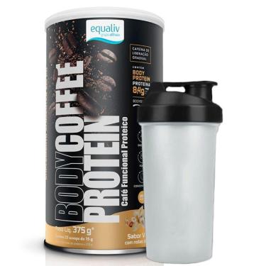 Imagem de Body Coffee Protein Vanilla 375g Coqueteleira - Equaliv-Unissex
