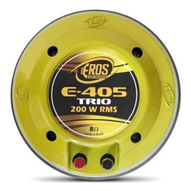 Imagem de Driver Eros E-405 Trio Fenólico 200wrm 8 Ohms Corneta Jarrão