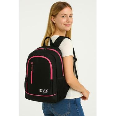 Imagem de Mochila Republic Vix Rosa Juvenil para Escola Faculdade - Republic Vix
