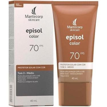 Imagem de Episol Facial Color FPS 70 Tom 3 Médio 40ml - 39