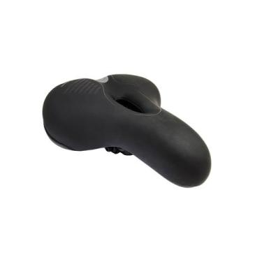 Imagem de Selim Bike Bicicleta Vazado Passeio Gel Elleven confortável