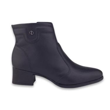 Imagem de Bota Feminina Dakota Casual, 40, Preto
