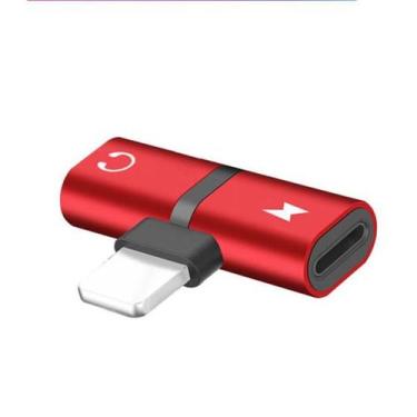 Imagem de Adaptador de Áudio E Carga Compatível com IPhone 3.5 MM da Hrebos Hs-3