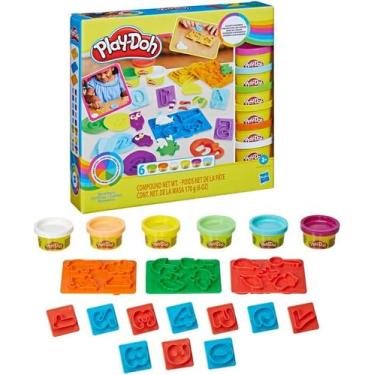 Imagem de Play Doh Kit de Números com 6 Potes de Massinhas - Play-Doh