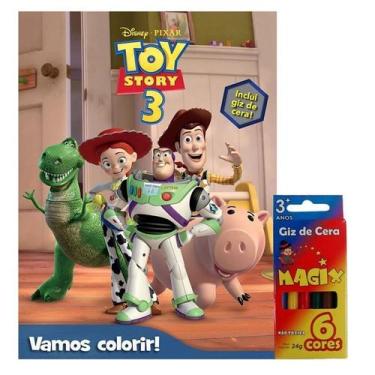 Imagem de Vamos Colorir - Disney - Toy Story 3 - DCL