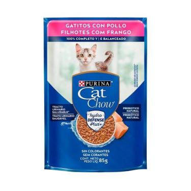 Imagem de Ração Purina Cat Chow para Gatos Filhotes Frango 85g - Embalagem com 1