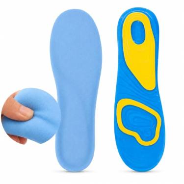 Imagem de Palmilha Ortopédica em Silicone Gel Conforto Premium – Absorção de Impacto, Suporte Anatômico para Arco do Pé, Antiderrapante, Reduz Dor e Fadiga, Ideal para Uso Diário e Esportes (36-41)