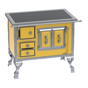 Imagem de Fogao a Lenha Venax GII n 1 Sec XVIII Premium Amarelo SD