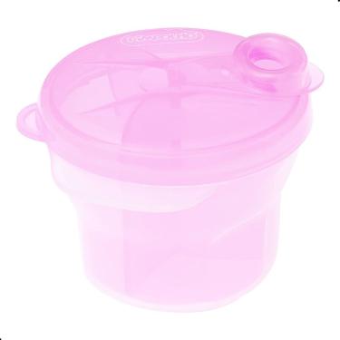 Imagem de Copo Dosador para Leite em Pó 240G Medição Precisa Rosa Pimpolho