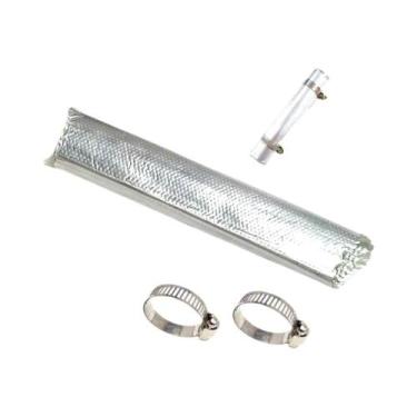 Imagem de Manga De Isolamento Térmico Para Tubo De Escape De Fibra De Vidro 1.2M