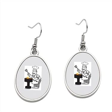 Imagem de Brinco The Chief Cook – Brincos pendentes para meninas – Presente de festa de aniversário dos namorados