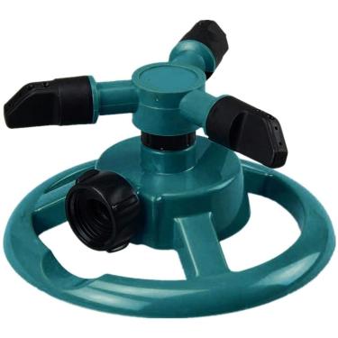 Imagem de Irrigadores de grama para quintal, irrigador de grama giratório ajustável de 360° com conector rápido, irrigadores de spray automáticos de ampla cobertura para quintal, jardim, crianças