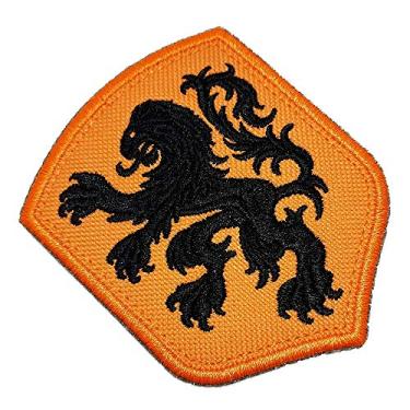 Imagem de Escudo Brasão Holanda Patch Bordado Para Camisa Jaqueta