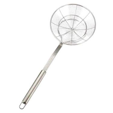 Imagem de Baoblaze Esumador de arame de aço inoxidável com filtro de rede de malha - 20 cm