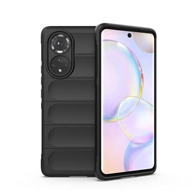 Imagem de For Huawei Nova 9/Honor 50 Magic Shield TPU + Flannel Phone Case