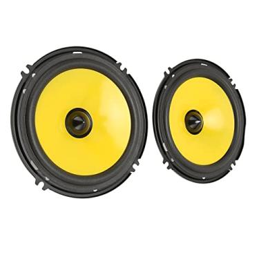 Imagem de 2pcs alto-falantes de carro, alto-falantes de porta de carro coaxiais de 6 polegadas 600 watts max 2 vias 4 ohm, alto-falantes profissionais sistema de alto-falantes coaxiais estéreo de carro para cam