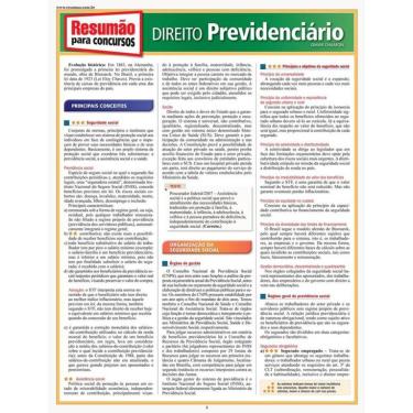 Imagem de Resumao - Concursos - Direito Previdenciario