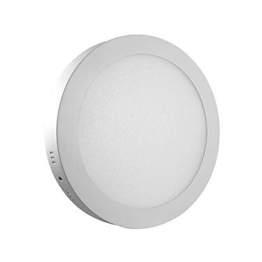 Imagem de Painel Plafon Led Redondo 18w Teto Sobrepor Branco Frio
