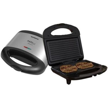 Imagem de Grill/Sanduicheira Mondial S-07 Retangular - 850W 220V