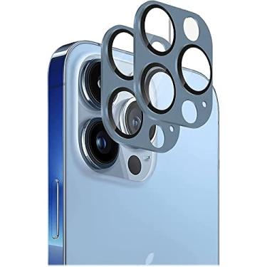 Imagem de ZERODAMAGE SAHARA CASE Protetor de lente de câmera SaharaCase FlexiGlass HD [pacote com 2] para Apple iPhone 13 Pro Max de 6,7 polegadas e iPhone 13 Pro de 6,1 polegadas (2021), antiarranhões e