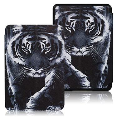 Imagem de Capa pintada para o Kindle de 11ª geração (modelo C2V2L3) lançado em 2022, capa fina com ativação automática - hibernar, capa à prova d'água não para a 11ª geração Kindle Paperwhite