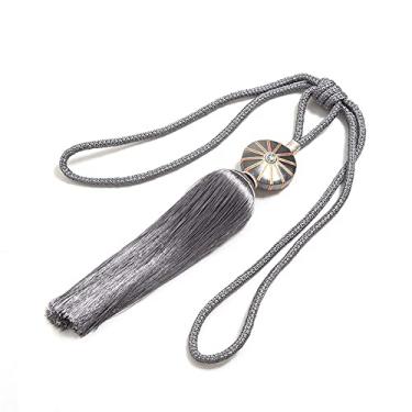 Imagem de suportes de cortina laços de cortina simples fivela acessórios de cortina, T5,1 pcs