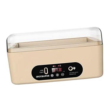 Imagem de ＡＷＨＡＯ de s digital portátil, controle de temperatura, desktop, pequena, de aves, para incubação, peru, codorna, 5 Virada Manual de Ovos