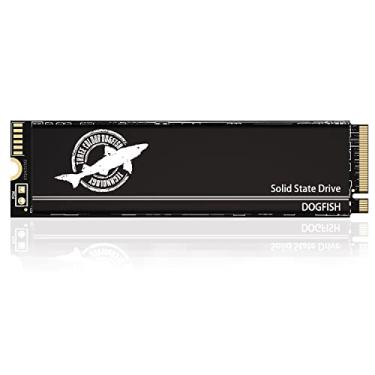 Imagem de Dogfish 4TB M.2 NVMe SSD PCIe 4.0 Gen 4 com pad térmico de grafeno, funciona com PS5, SSD interno para jogos de até 7300 MB/s, unidade de estado sólido, armazenamento de alto desempenho para laptops e