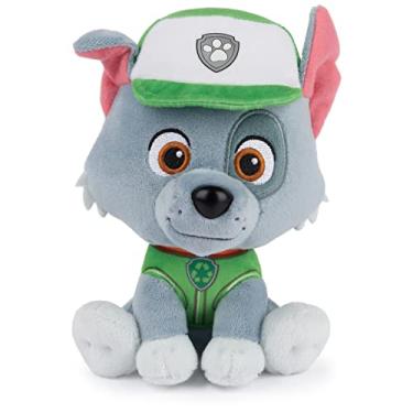 Imagem de GUND Official PAW Patrol Rocky in Signature Recycling Uniform Plush Toy, Stuffed Animal for Ages 1 and Up, 6"
