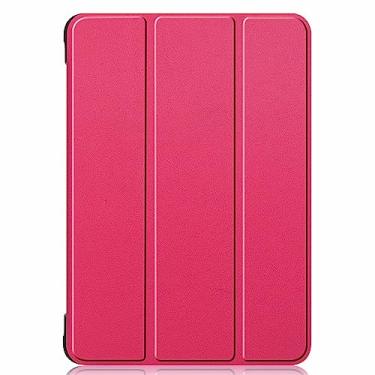 Imagem de Estojo Protetor para Amazon 11" Kindle Fire Max 11 Tablet(13ª geração, Lançada em 2023), Capa Protetora Dobrável Para Tablet Fire 11 Com Função Automática de Despertar/Dormir, Rosa vermelha