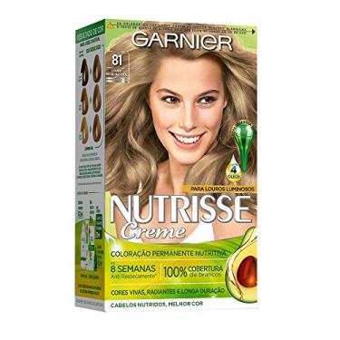 Imagem de Coloração Nutrisse Creme 81 Louro Paixão Nacional, Garnier