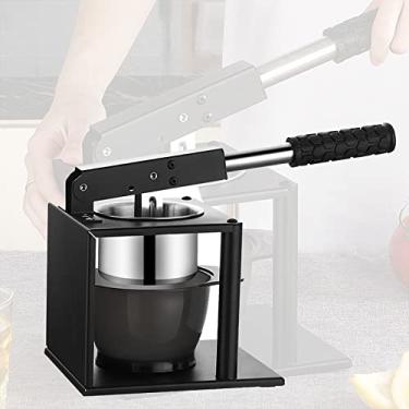 Imagem de Espremedor de frutas cítricas profissional para laranja, novo com haste manual de espremedor, espremedor manual de aço inoxidável, espremedor de frutas cítricas de laranja limão manual, espremedor de essência de suco resistente, fácil de limpar