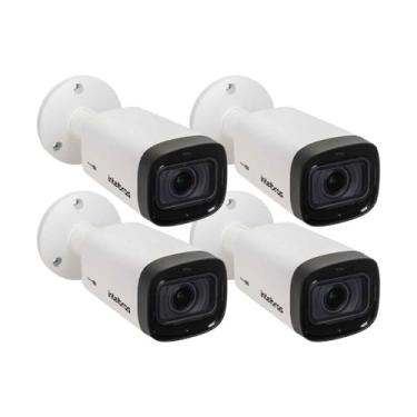 Imagem de Kit 4 Câmeras Intelbras Varifocal Multi Hd Vhd 3150 Vf G7 Ip67 Visão Noturna 50m Proteção Ip67