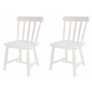 Imagem de Kit 2 Cadeiras Infantis Mariah DEISS Branco