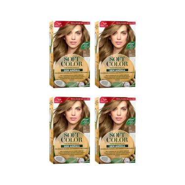 Imagem de Coloraçao Soft Color 71 Louro Acinzentado-Kit C/4Un